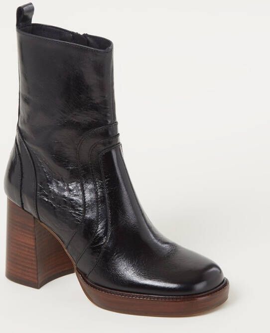 JONAK Boots met hak Brise, verouderd leer