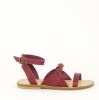 SESSUN Leren sandalen met platte hak Themis online kopen