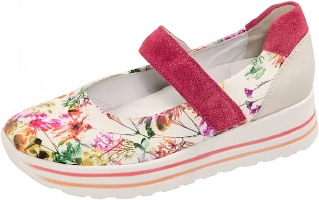 Waldläufer Klittenbandschoen met binnenzool met hielpolster Multicolor