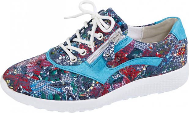 Waldläufer Veterschoen met EVA zool Multicolor