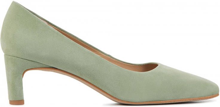 Unisa Lesat suède pumps lichtgroen
