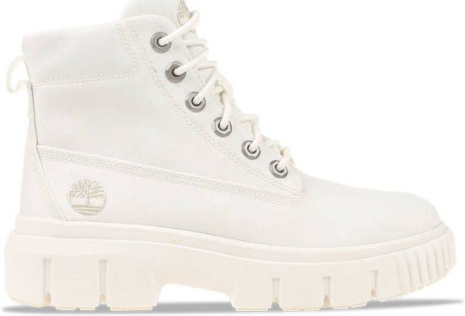 Timberland Greyfield Fabric Boot Blanc De Blanc Dames White -, 5