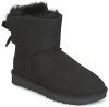 Ugg Mini Bailey Bow II Laarzen voor Dames in Black,| Shearling online kopen
