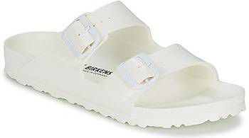 Birkenstock Arizona Essentials Sliders , Wit, Heren