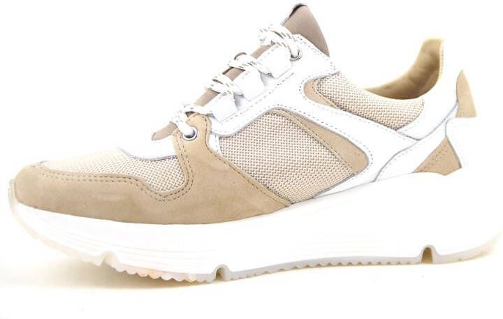 AQA Sneakers A8067 D29A18 , Beige, Dames