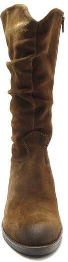 Aqa Laarzen cognac Suede