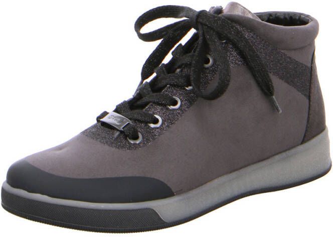 Ara Half hoge veterschoen Microstretch 12 44409 , Grijs, Dames