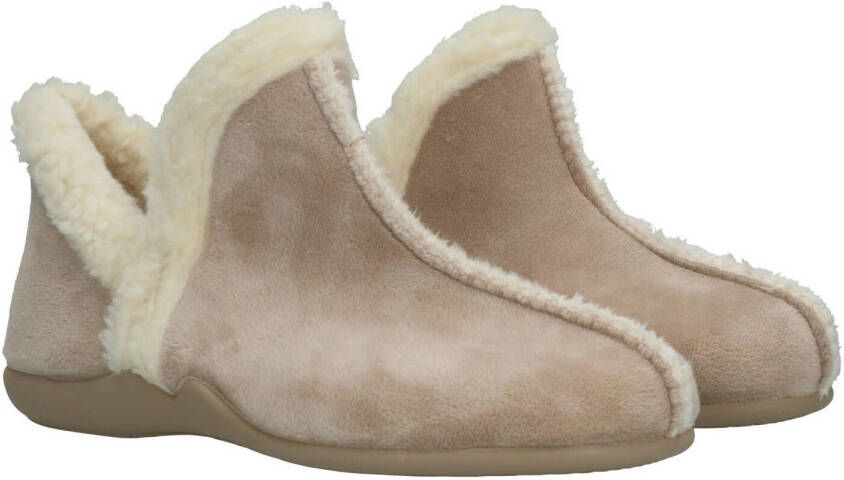 Belizia Comfort Plus Dames Pantoffel Dames Beige