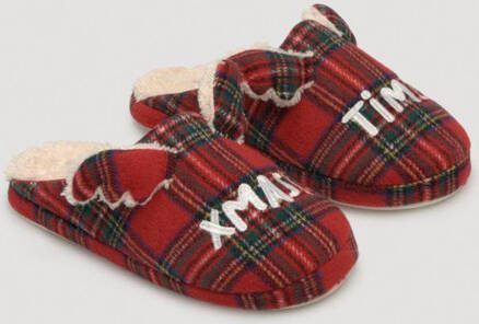 Confetti Pantoffels dames extra warm kerstmis | slippers xmas