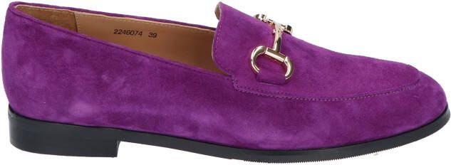 Di lauro Laure Purple Suede Instapschoenen
