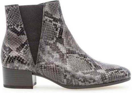 Gabor Dames Enkellaarsjes  Donkergrijs