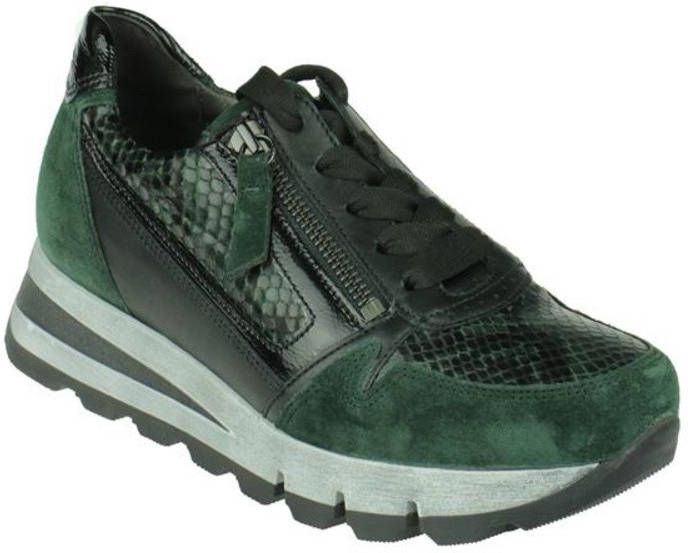 Gabor Sneaker Dames Groen