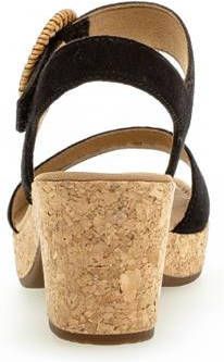 Gabor Sandalen Zwart Dames