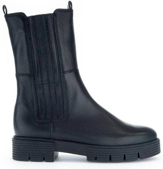 Gabor Chelsea boots zwart Leer 182419