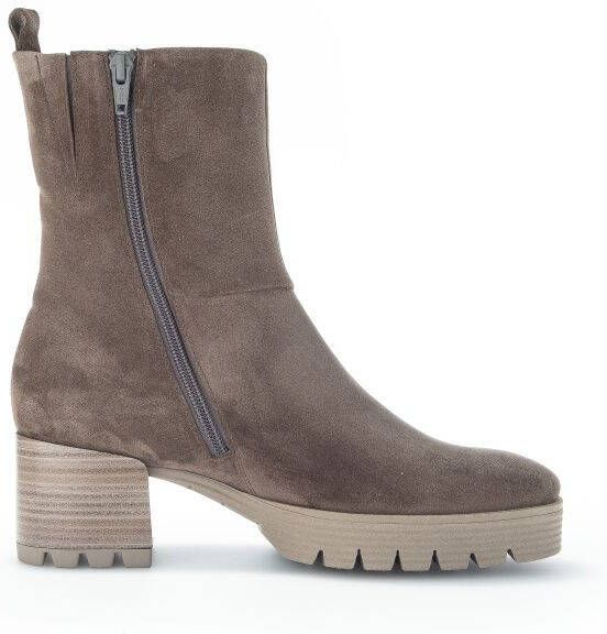 Gabor Dames enkellaars taupe 6.5