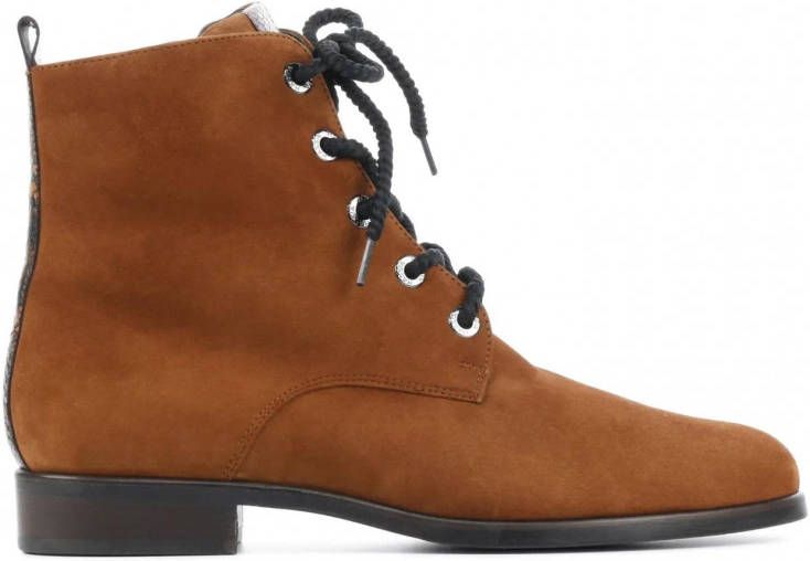HASSIA veterboots met rits en verwisselbaar voetbed WIJDTE H