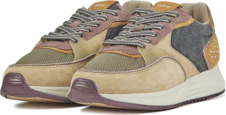 HOFF Dames leren dames sneakers grand place