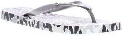 Ipanema I Love Safari teenslippers grijs/zilver