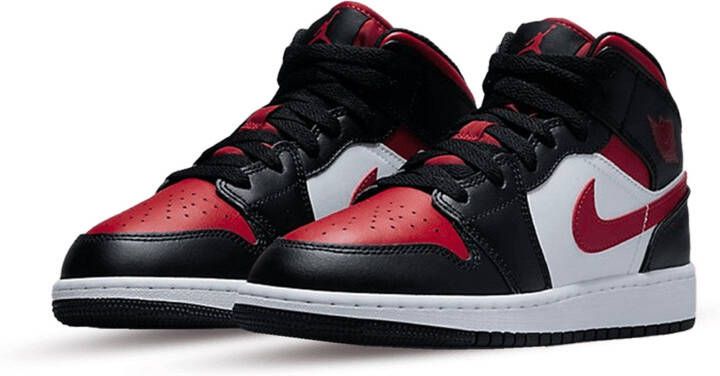 Jordan Nike Air 1 mid alternate bred toe(gs )