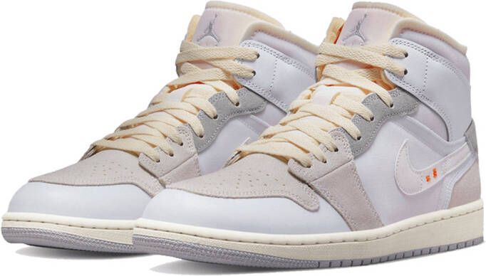 Jordan Sneakers 1 Mid Craft Inside Out , Grijs, Heren