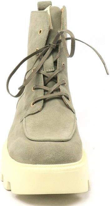 Mjus Halfhoge Dames Veterschoen