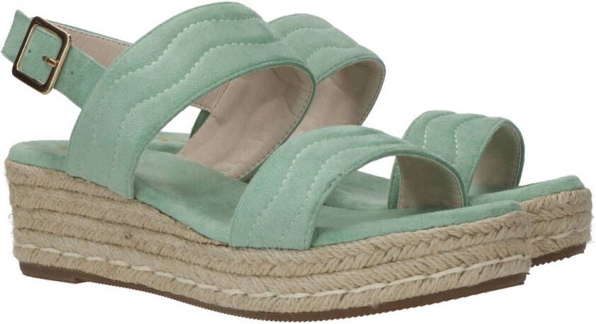 POSH By Poelman Sandaal Dames Groen