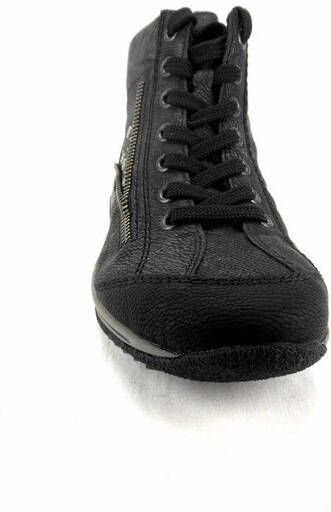 Rieker dames veterschoenen Zwart