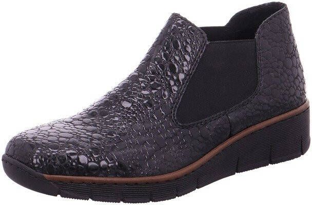 Rieker Kame enkellaarzen , Grijs, Dames