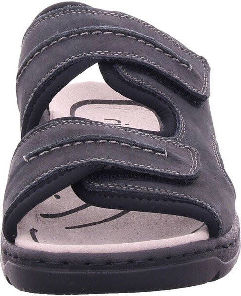 Rieker Slippers met twee praktische klittenbandsluitingen
