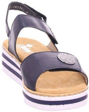 Rieker Sandaaltjes met sierkraaltjes garnering