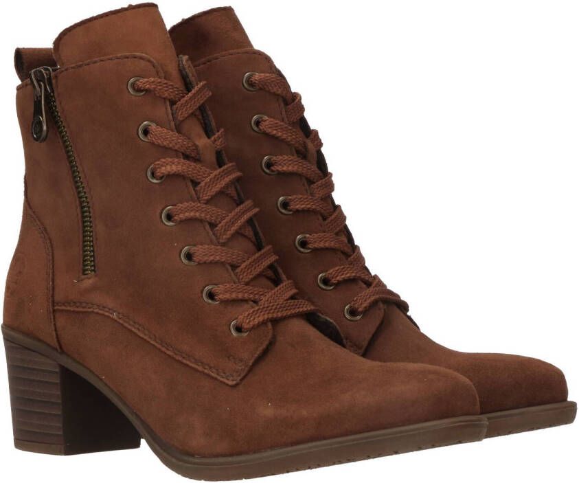 Rieker Veterboot Dames Bruin/Cognac