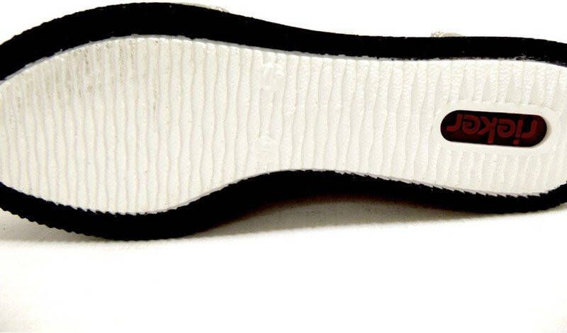 Rieker Kvinde Sneakers Samtcalf Ice Blå