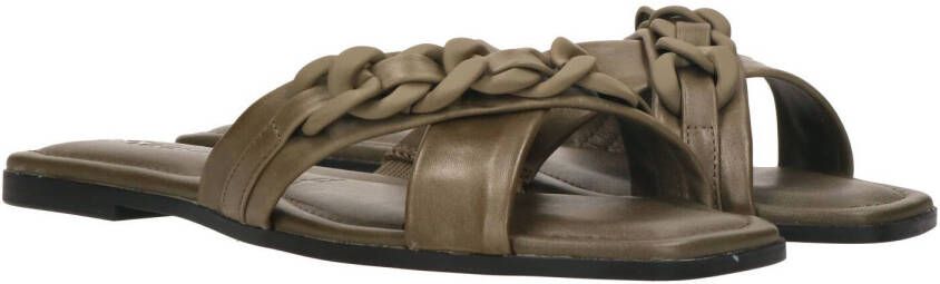 Tamaris Slippers Zea met modieuze sierketting