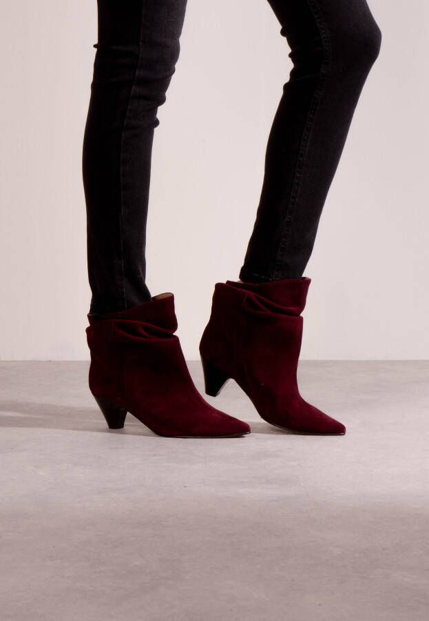 Toral TL Biba laarzen bordeaux , Rood, Dames