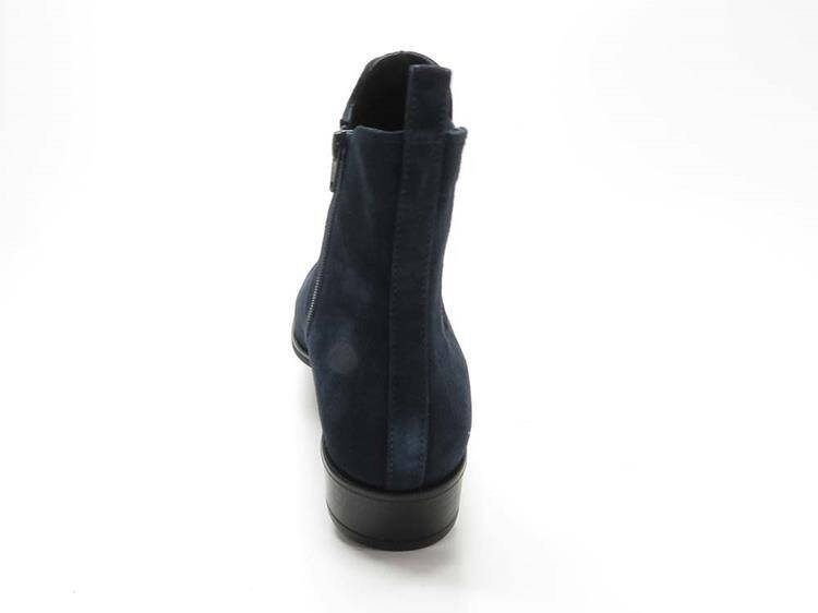 Unisa Blauwe Chelsea Boots Barty