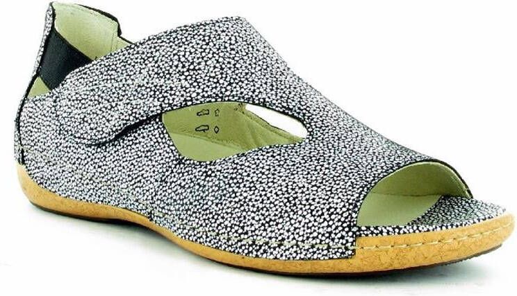 Waldläufer Sandaal denver zwart 342004 191 001 , Zwart, Dames