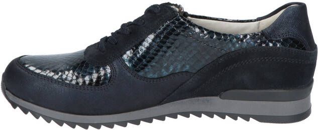 Waldläufer 370013 418 378 bronx cyber velour shoes , Blauw, Dames