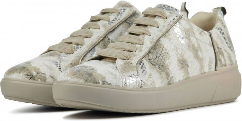 Waldlä, ufer Dames leren dames sneakers 763001 print