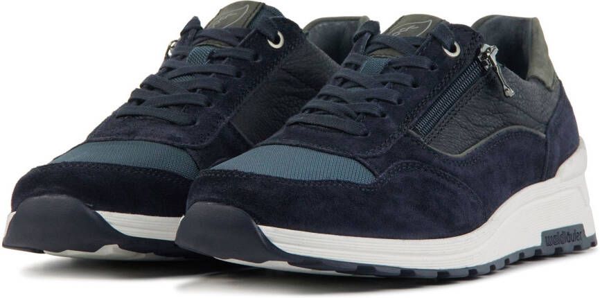 Waldlä, ufer Heren leren heren sneakers 734007