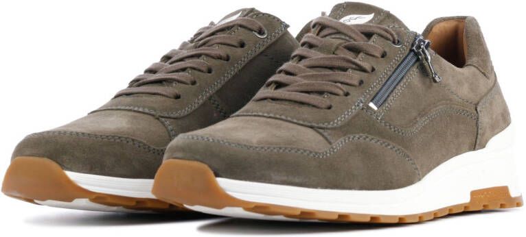 Waldlä, ufer Heren leren heren sneakers 734007