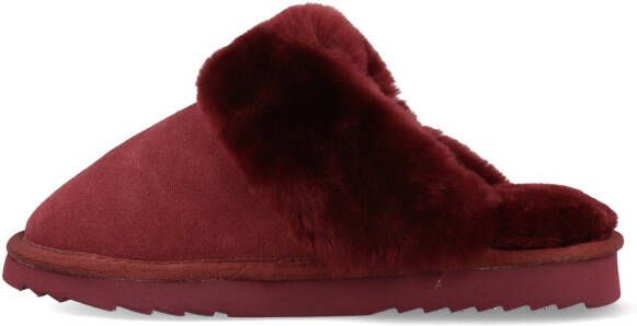 warmbat Pantoffels Flurry FLS321067 Port Rood