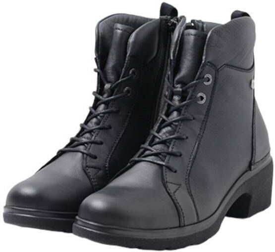 Wolky Midi Veterboot Dames Zwart