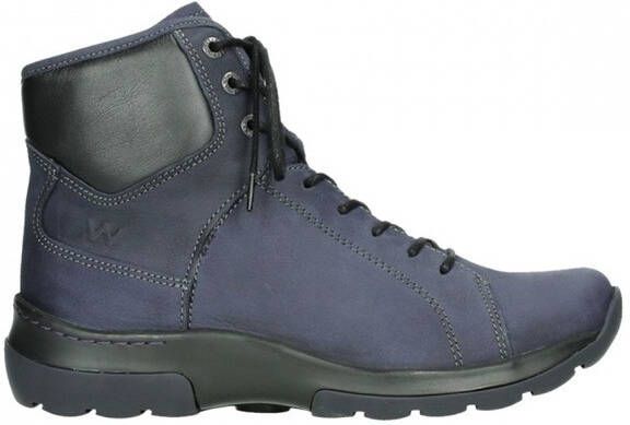 Hoge Sneakers Wolky 03026 Ambient 11600 paars nubuck