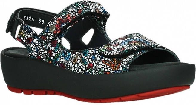 Wolky Sandalen 0332542 000 , Zwart, Dames