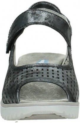 Sandalen Wolky 03820 Blade 10000 zwart/antraciet geborsteld nubuck