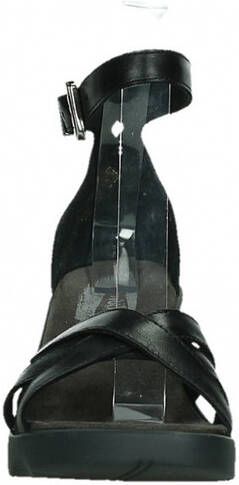 Wolky Exit Comfort Sandaal Dames Zwart