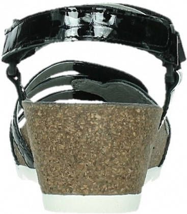 Wolky Pacific Comfort Sandaal Dames Grijs/Zwart