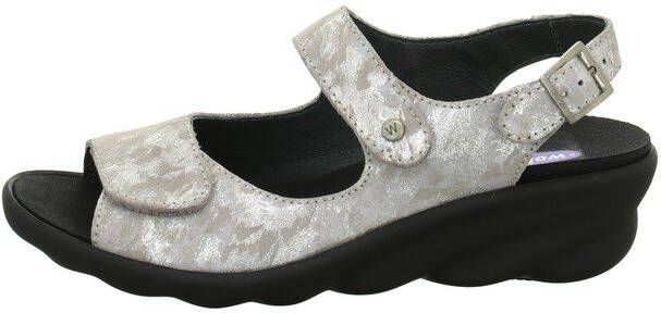 Wolky Taupe Sandalen Scala Storm Suede