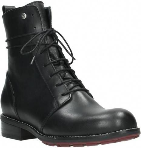 Laarzen Wolky 04444 Murray XW 20000 zwart leer