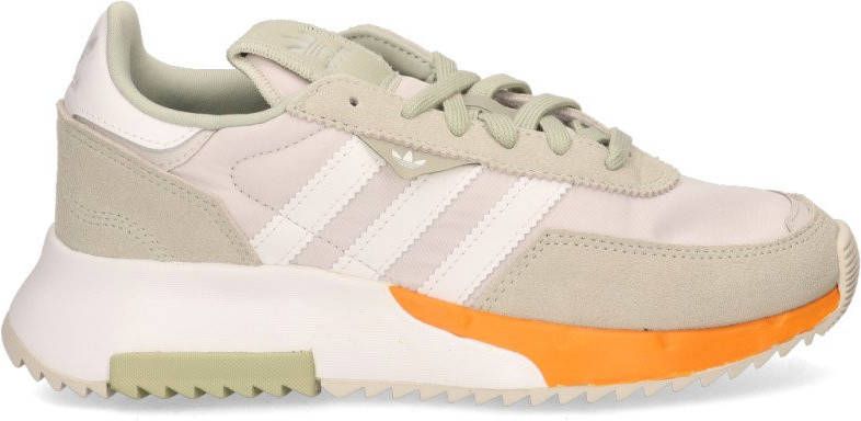 Adidas Originals Retropy F2 sneakers lichtgrijs/wit/oranje